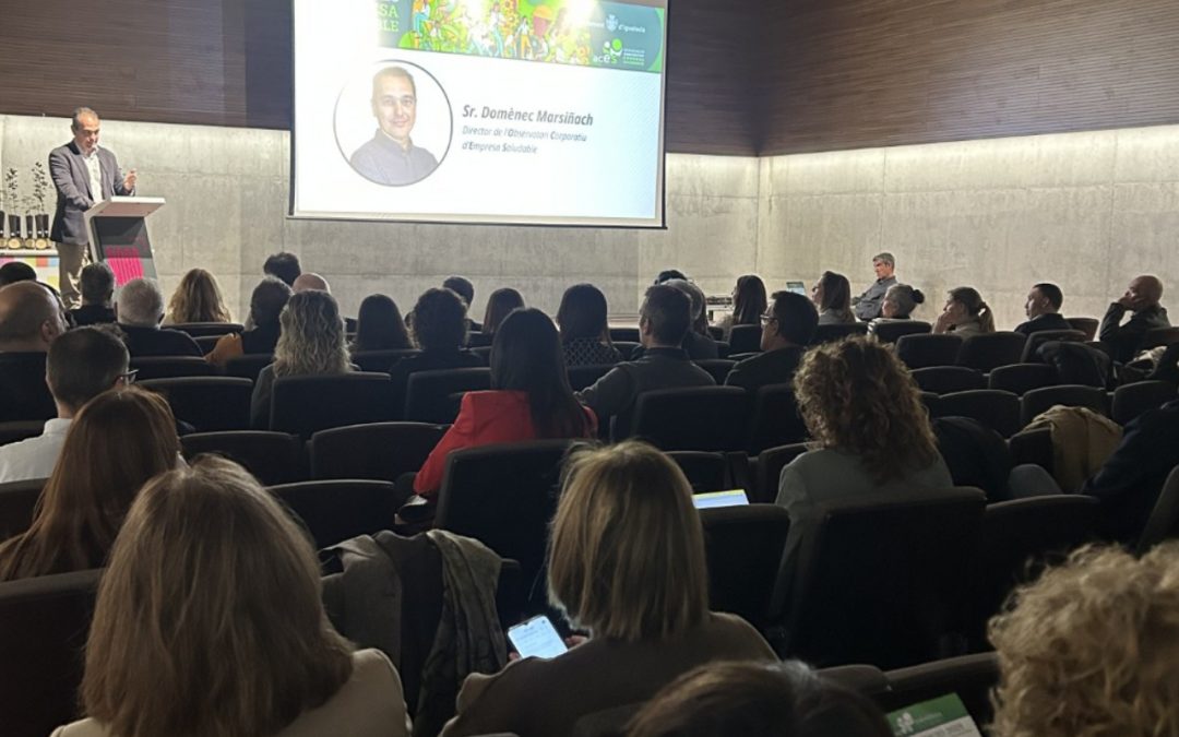 ACES PRESENTA L’OBSERVATORI CORPORATIU D’EMPRESA SALUDABLE A IGUALADA